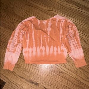 Anthropologie tie dye sweater